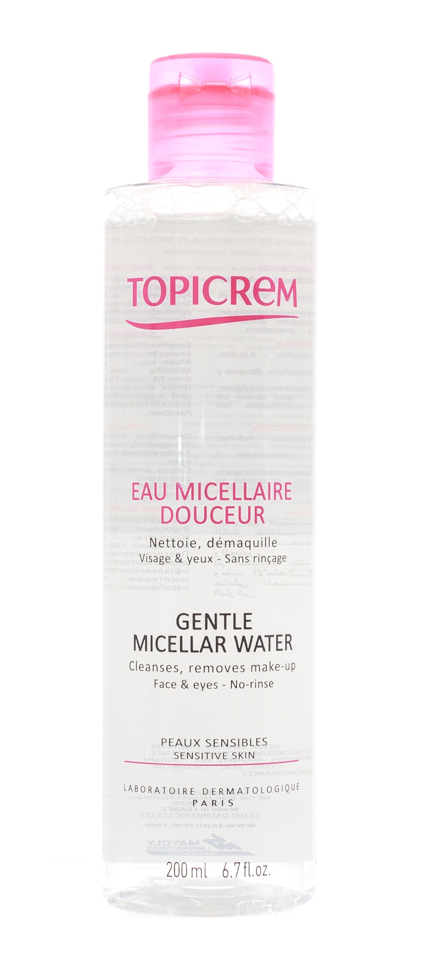Мягкая мицеллярная вода Topicrem