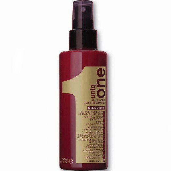 Маска-спрей несмываемая для ухода за волосами Uniq one hair