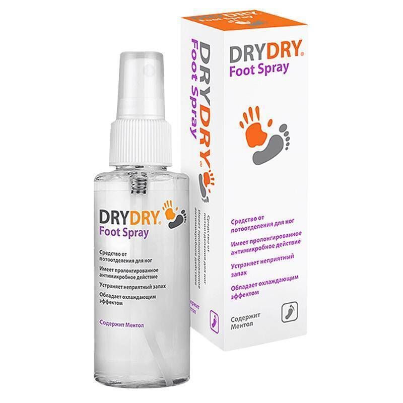 Средство от потоотделения для ног Foot spray