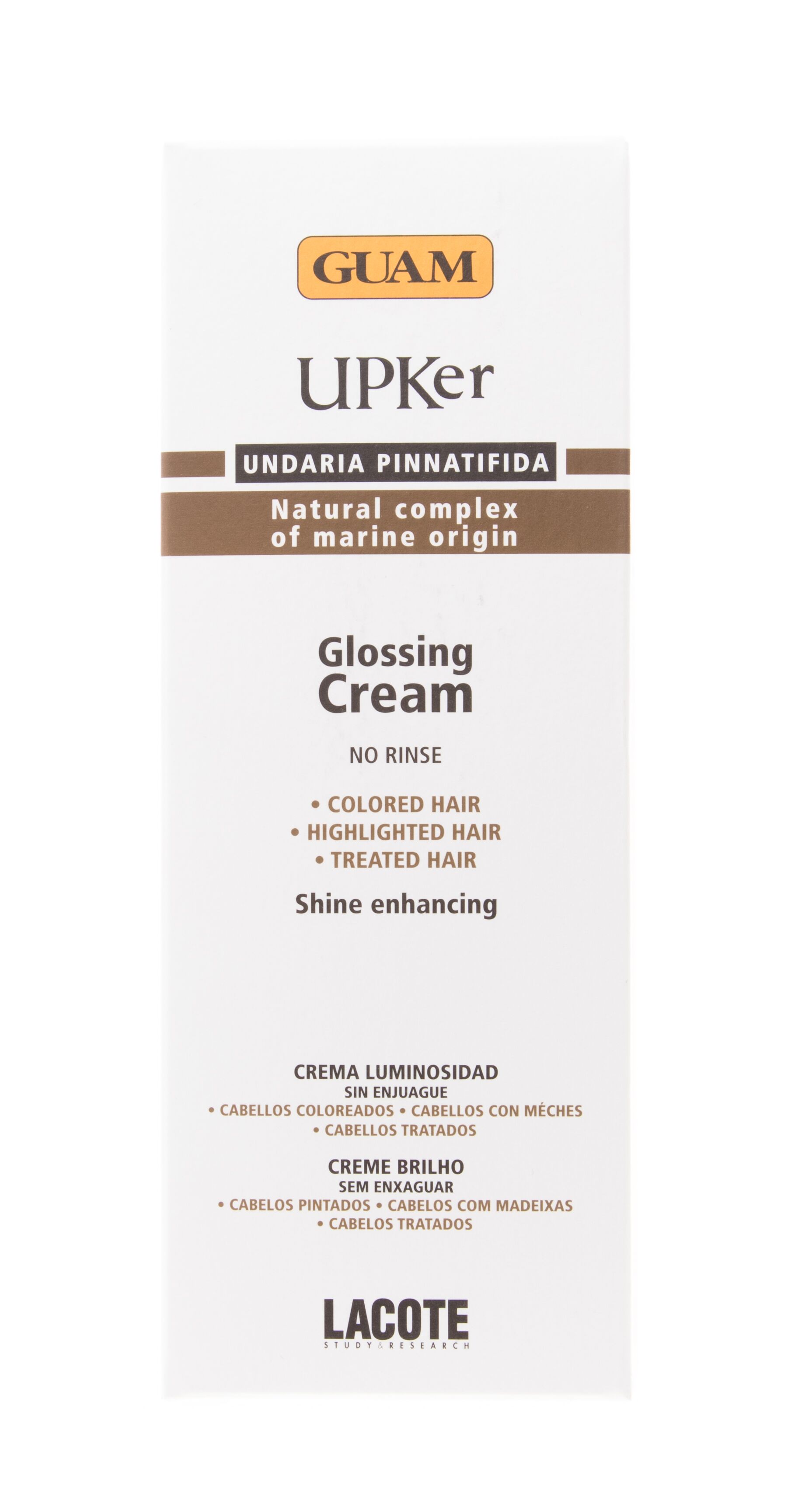 Крем для блеска волос Upker