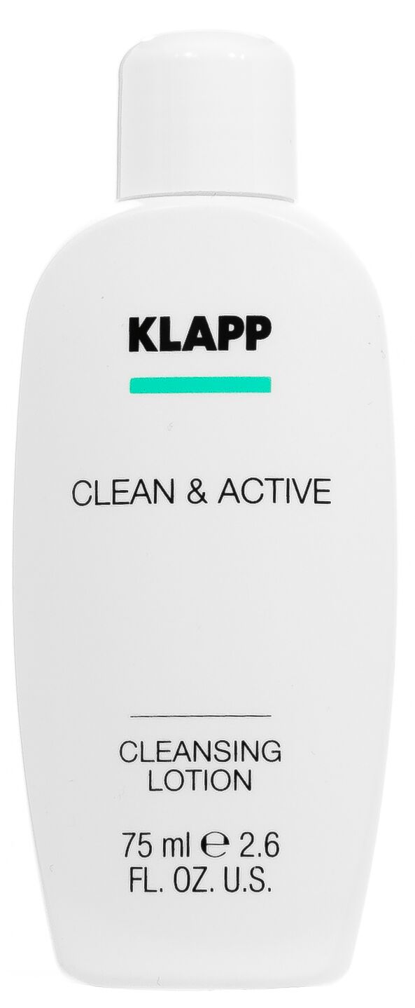 Очищающее молочко Clean&active cleansing lotion