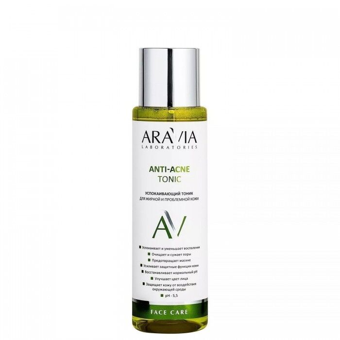 Тоник успокаивающий для жирной и проблемной кожи Anti-acne tonic