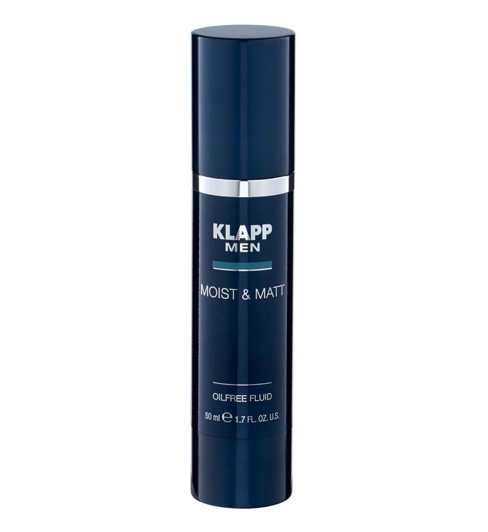 Увлажняющий и матирующий флюид Men moist & matt oilfree fluid