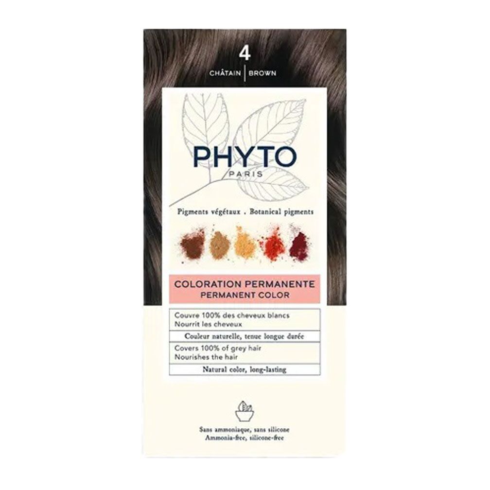 Краска для волос Шатен 4 Phytocolor