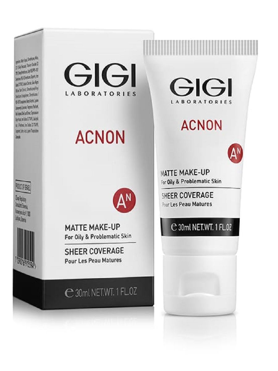 Крем-тон матирующий для лица Acnon matte makeup