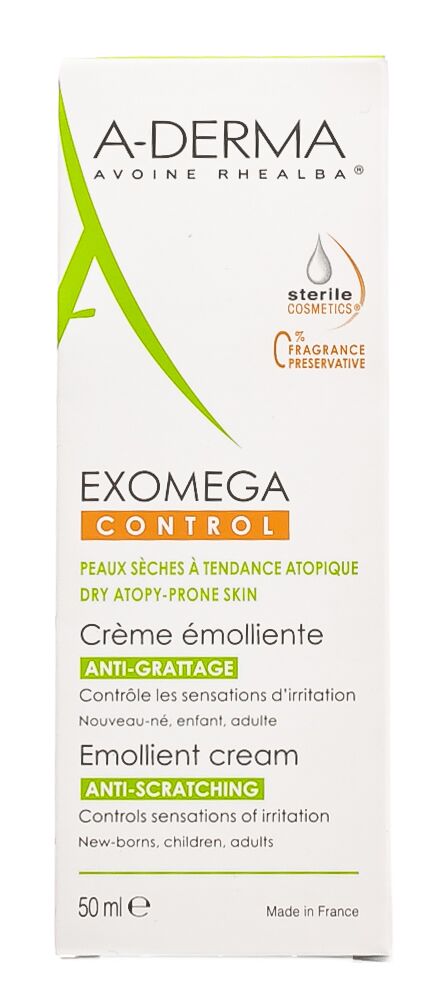 Смягчающий крем Exomega Control