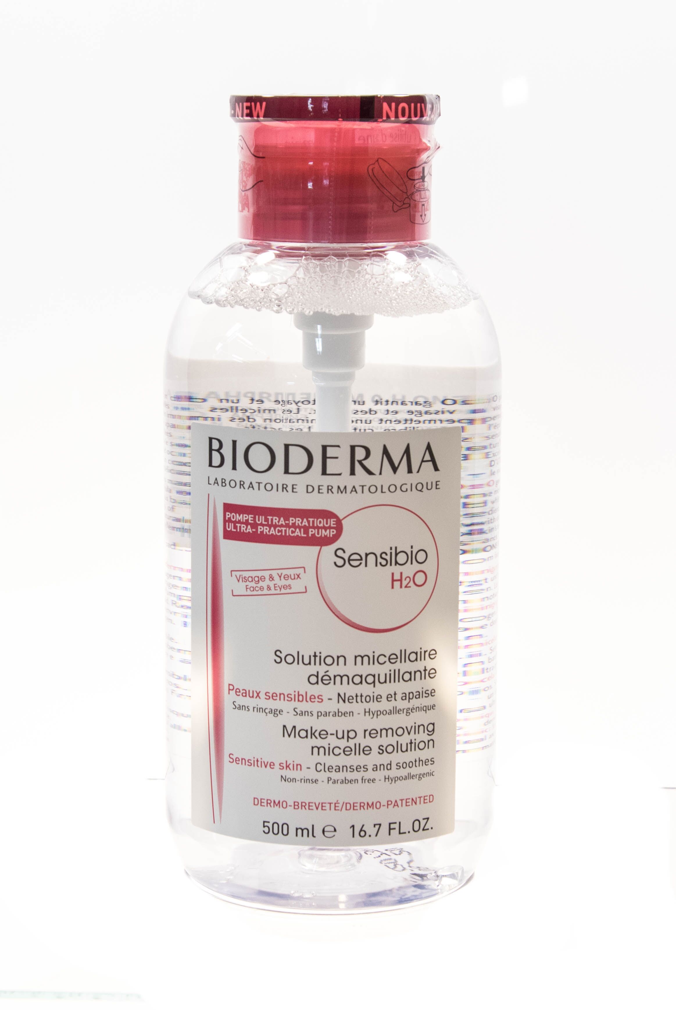 Очищающая мицеллярная вода Н2О Sensibio