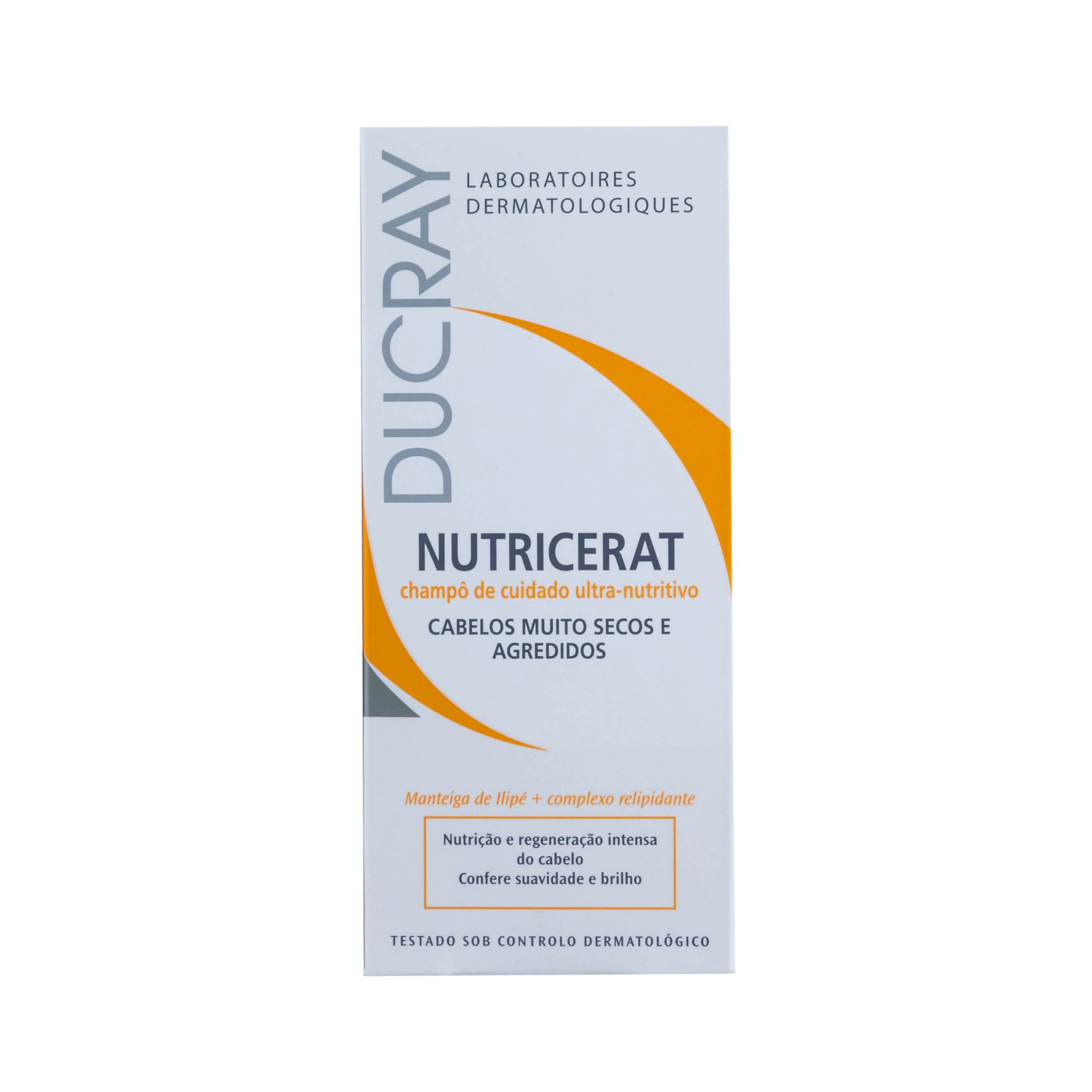 Сверхпитательный шампунь Ducray Nutricerat