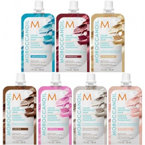 Набор тонирующих масок Moroccanoil