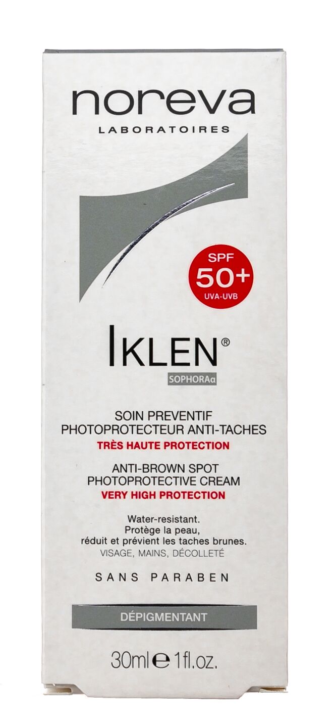 Солнцезащитный профилактический антивозрастной крем SPF 50+ Iklen+