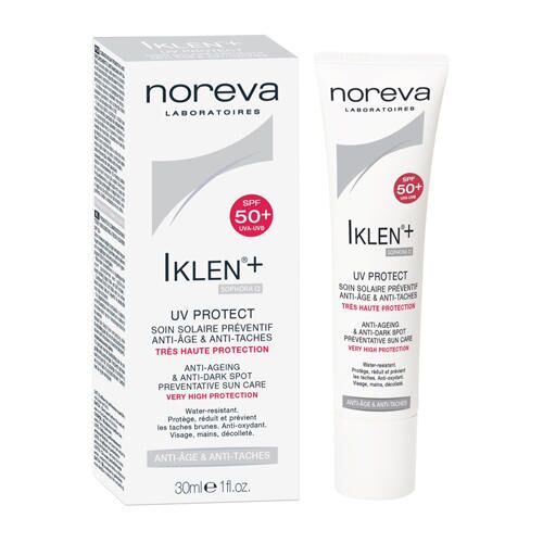 Солнцезащитный профилактический антивозрастной крем SPF 50+ Iklen+
