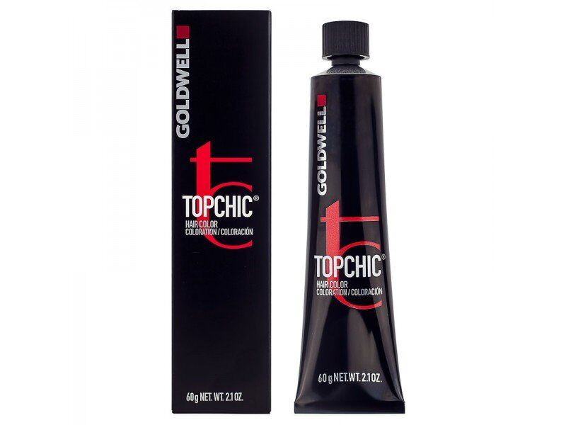 Стойкая крем-краска Goldwell Topchic 6n@av