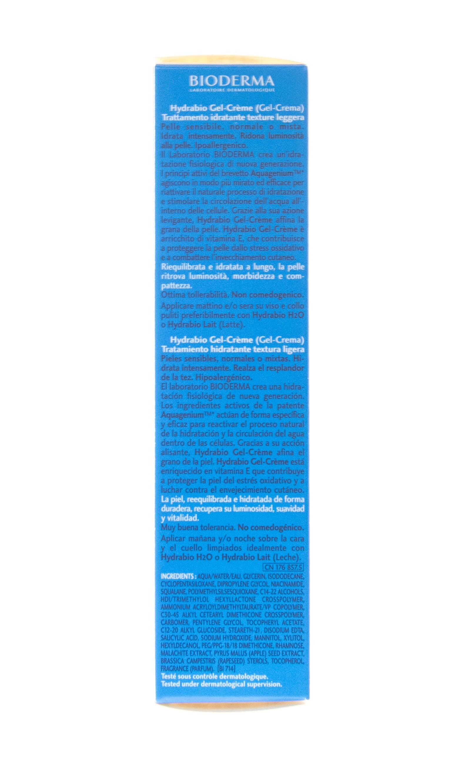 Увлажняющий гель-крем с легкой текстурой Hydrabio