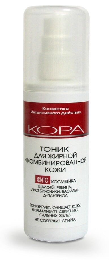 Тоник для жирной и комбинированной кожи Kora
