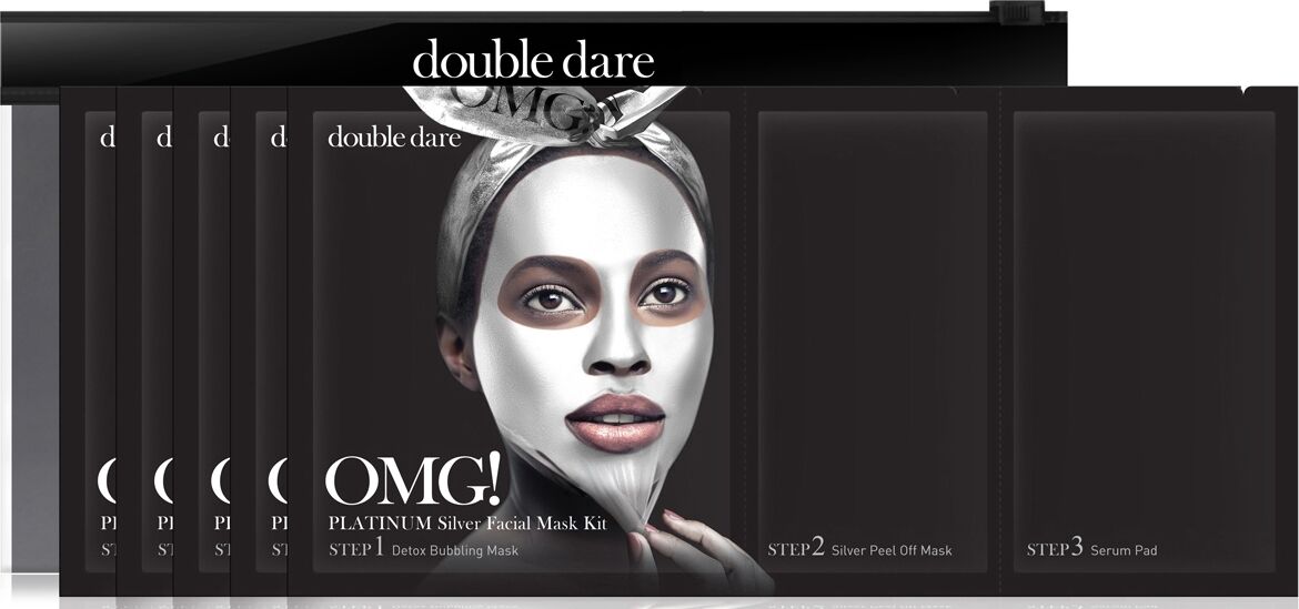 Трёхкомпонентный комплекс Активный лифтинг Silver facial mask kit