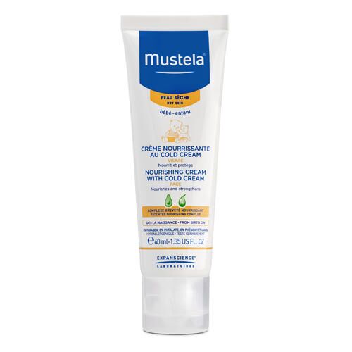 Питательный крем для лица с кольд-кремом Cold Cream Mustela