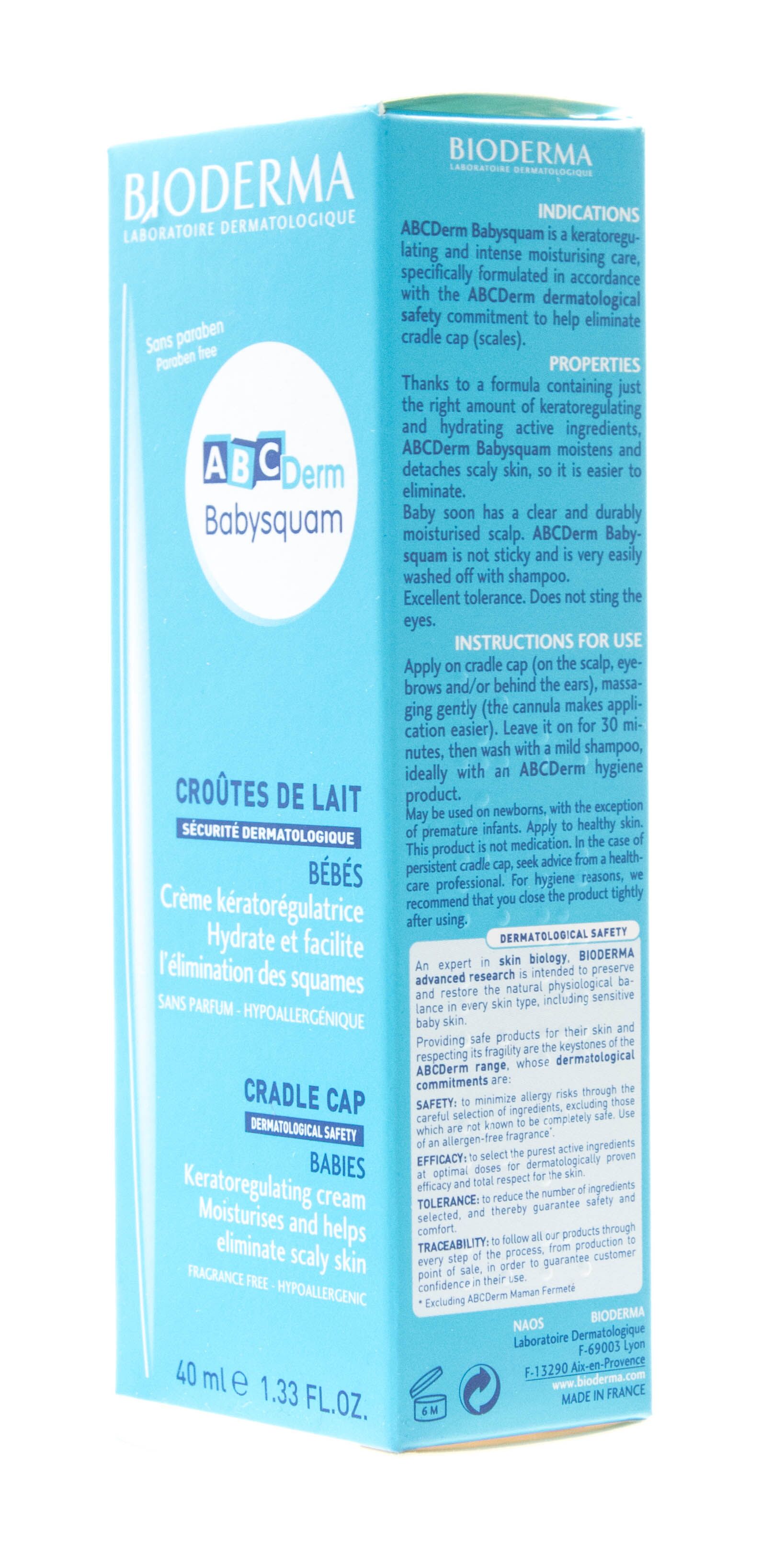 Крем Babysquam ABC Derm
