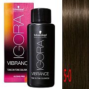 Крем-краситель без аммиака Igora vibrance 5-0 Светлый коричневый натуральный