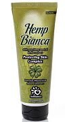 Крем для загара в солярии с маслом семян конопли и экстрактом алоэ Hemp bianca