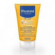 Солнцезащитное молочко с очень высокой степенью защиты SPF 50+ Mustela