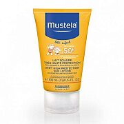 Солнцезащитное молочко с очень высокой степенью защиты SPF 50+ Mustela