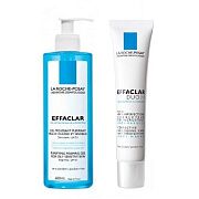 Комплект Effaclar очищающий гель