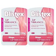 Комплект бальзам для губ Lip vibrance blistex