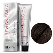 Краситель Revlonissimo colorsmetique 5.12 Светло-коричневый пепельно-переливающийся 