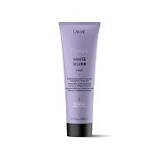Маска тонирующая для нейтрализации желтого оттенка волос White silver mask