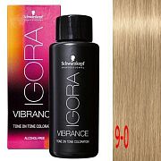 Крем-краситель без аммиака Igora vibrance 9-0 Светлый блондин натуральный  