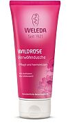 Розовый нежный гель для душа Weleda