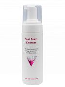 Пенка для умывания с муцином улитки и зеленым чаем Snail foam cleanser