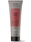 Маска для обновления цвета красных оттенков волос Refresh coral red mask 