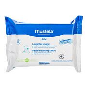 Салфетки очищающие для лица Mustela