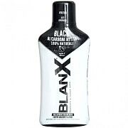 Ополаскиватель отбеливающий с углем Mouthwash Black Charcoal Blanx