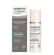 Гель увлажняющий для молодой кожи лица с усиленной формулой Sesretinal young skin moisturizing plus