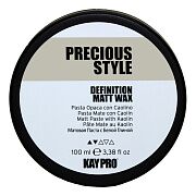 Паста матовая с белой глиной Precious style