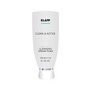 Очищающая крем-пенка Clean&active cleansing cream foam