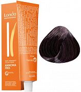 Тонирующая краска Londa Ammonia free 3/6 темный шатен фиолетовый
