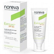 Матирующая солнцезащитная эмульсия Exfoliac SPF50