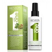 Маска-спрей несмываемая для волос с ароматом зеленого чая Uniq one hair green tea