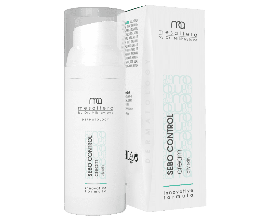 Крем себорегулирующий матирующий для жирной кожи Sebo control cream