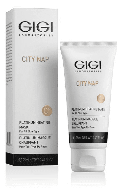 Маска платиновая для лица City nap platinum heating mask