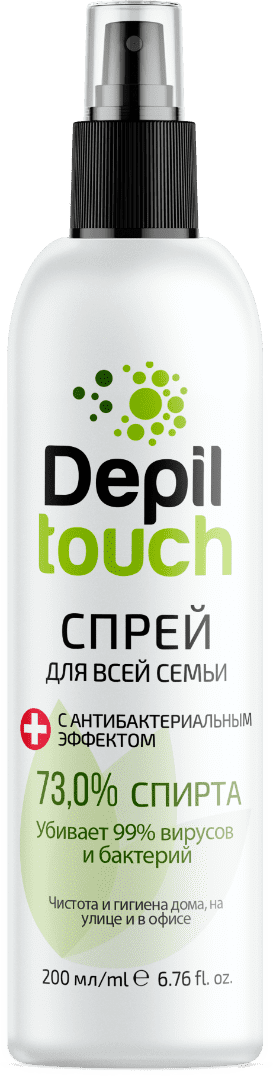 Спрей с антибактериальным эффектом Depiltouch