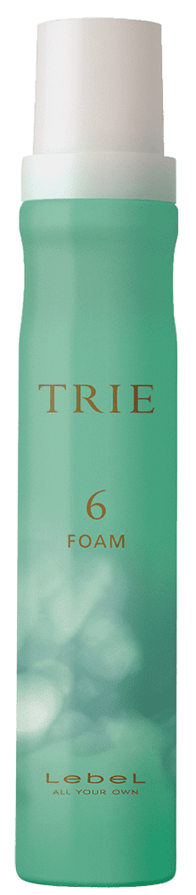 Пена для укладки волос средней фиксации trie foam 6