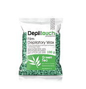 Пленочный воск с ароматом зелёного чая Depiltouch Green tea