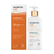 Молочко для тела для сияния кожи C-vit radiance glowing body milk