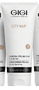 Мыло жидкое для лица City nap charcoal peeling soap